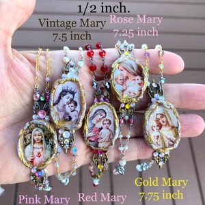 Sacred Bracelets Mother Mary Jesus Archangel Michael Easter Mary Magdalene Spiritual Religious Angelic Bracelet Mothers Day Gift image 7