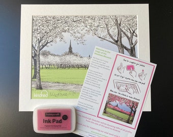 Finger print your own original Meadows painting with this interactive activity pack created to support Kindred Scotland charity.