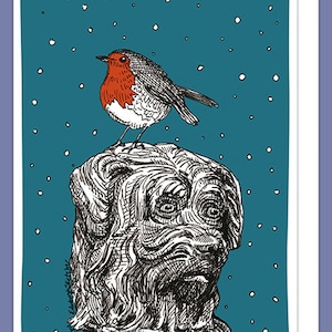 Biglietto di Natale di Edimburgo, Greyfriars Bobby e Robin