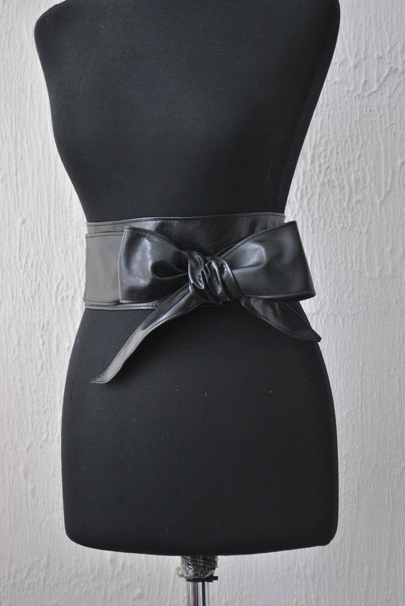 obi belt leather
