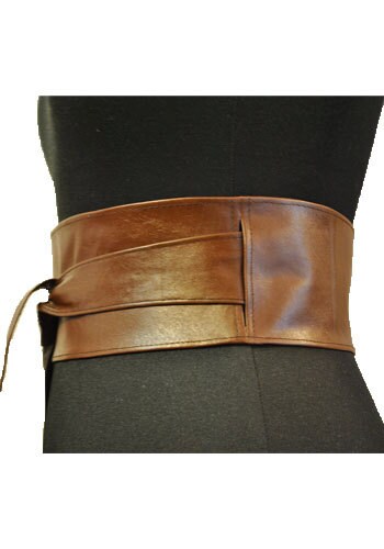 Brown Obi Belt Lether Obi Belt Brown Leather Obi Belt. - Etsy UK