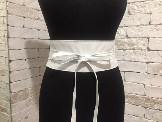 obi belt leather