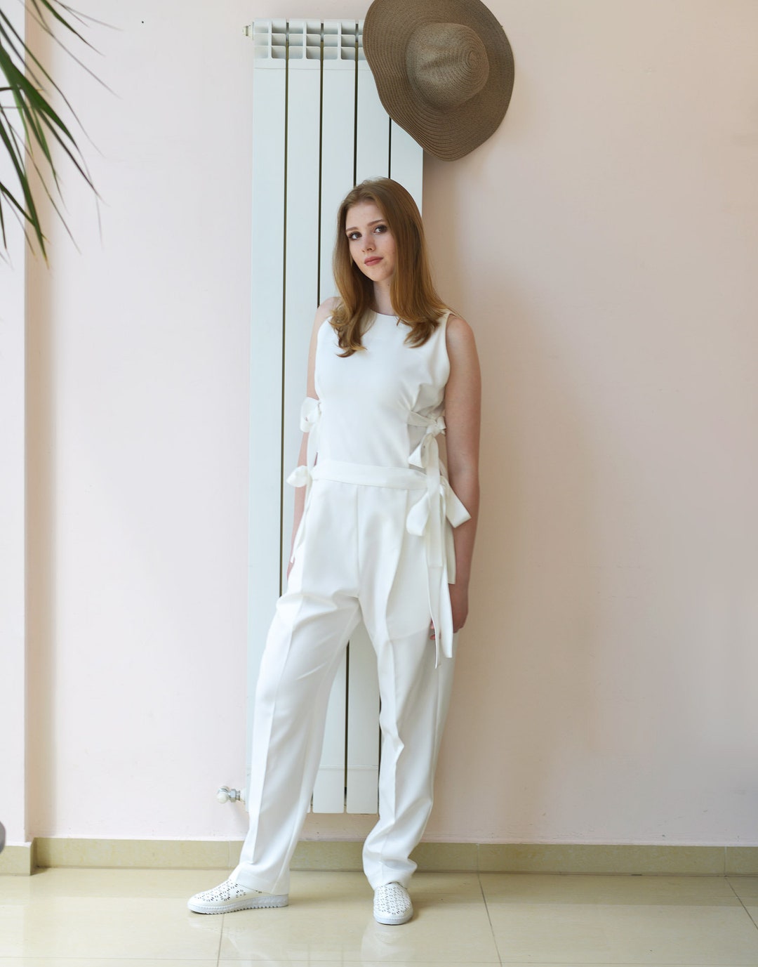 Women Loose Jumpsuit Summer Overall Capri Jumpsuit - Etsy Canada