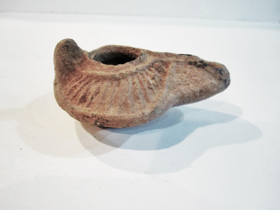 古代ローマのテラコッタ製オイルランプ - 西暦100～300年頃 - Etsy 日本
