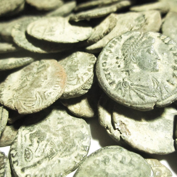 Four Roman Imperial Coins (around 200-400AD) for One Price