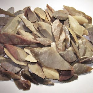 Four (4) Neolithic Flint and Stone Blades or Points Subsahara Africa c.7000BC - Custom Order for Quantity Discount