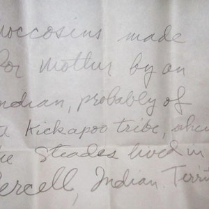 19th C. Kickapoo Ribbon Work Beaded Moccasins on Brain Tanned Leather ...