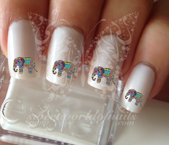 Elephant Tusk Nail Design (Beauty Care/ Nail Care Services) - YouTube