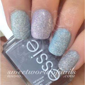 Glitter Nail Art Holographic Silver Laser Glitter Powder Nails