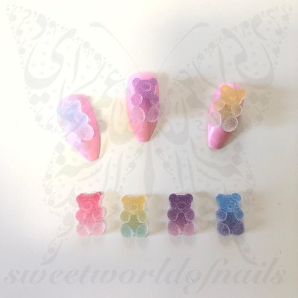 Gummy Bear Nails - Etsy