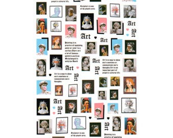 Art Nail Art Stickers