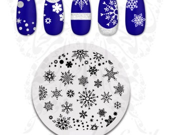 Beach Summer Nail Art Stamping Plate - Etsy