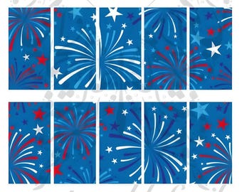 Feux d'artifice du 4 juillet aux États-Unis