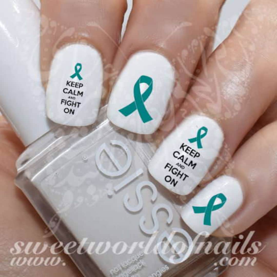 cancer design nails