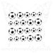 World cup Nail art Soccer ball Football water decals 
