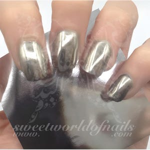 Mirror Powder Silver Pigment Chrome Effect Nail Art Dust-High Quality