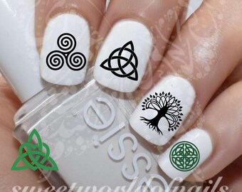 Celtic Nail Art Celtic Tree decals