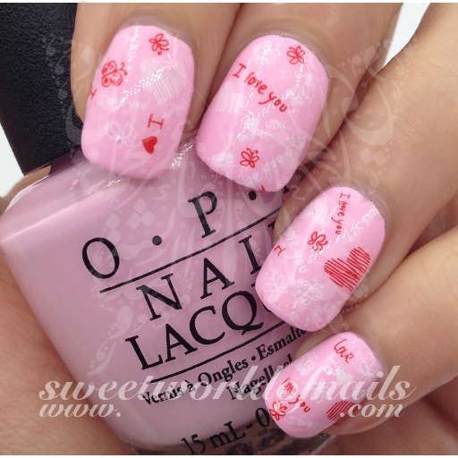 35 Valentine's Day Nail Art Designs in Pink & Red - Parade