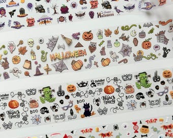 Fogli per unghie Halloween Nail Art 10 fogli