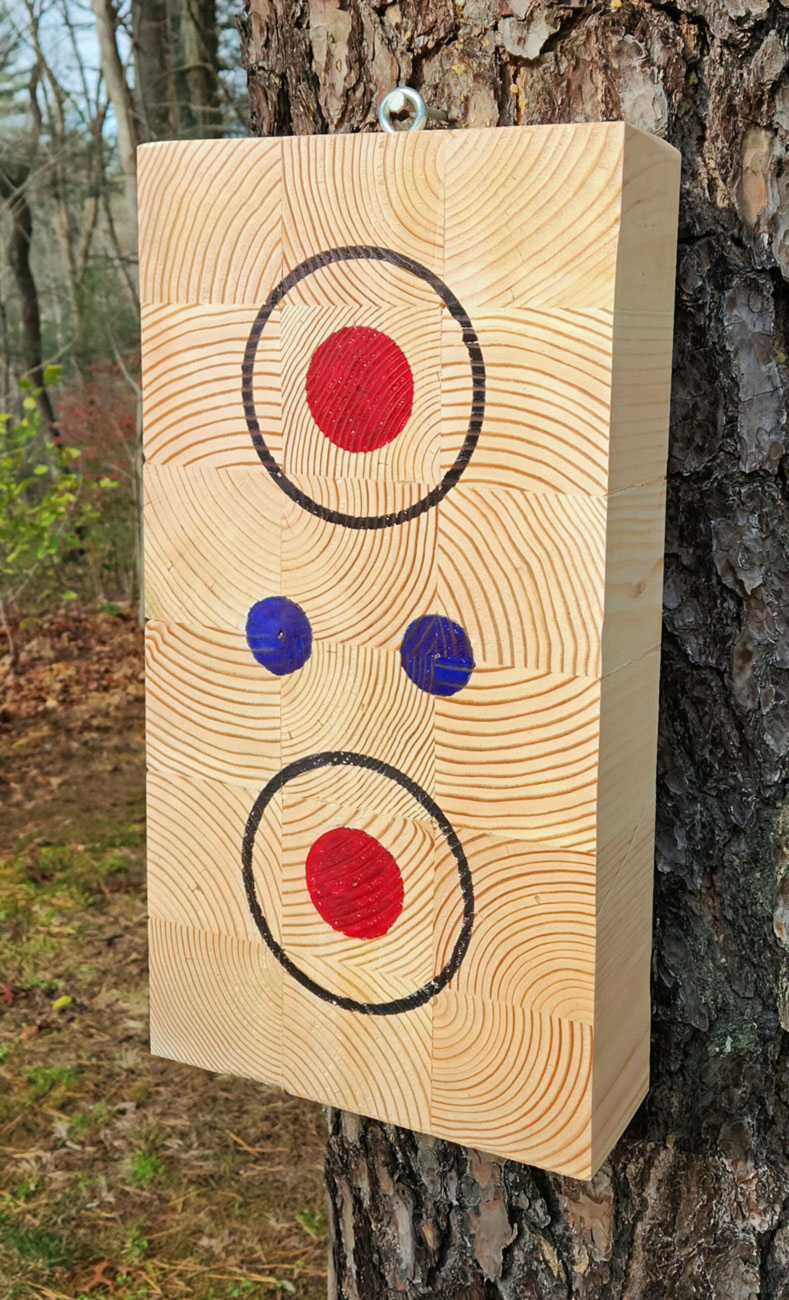 Knife Throwing Target End Grain Double Sided Frameless Etsy
