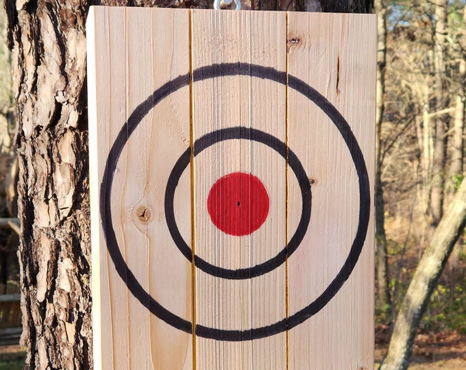 Knife Throwing Target, Double Sided, Frameless 13 1/4 X 10 1/4 X 3