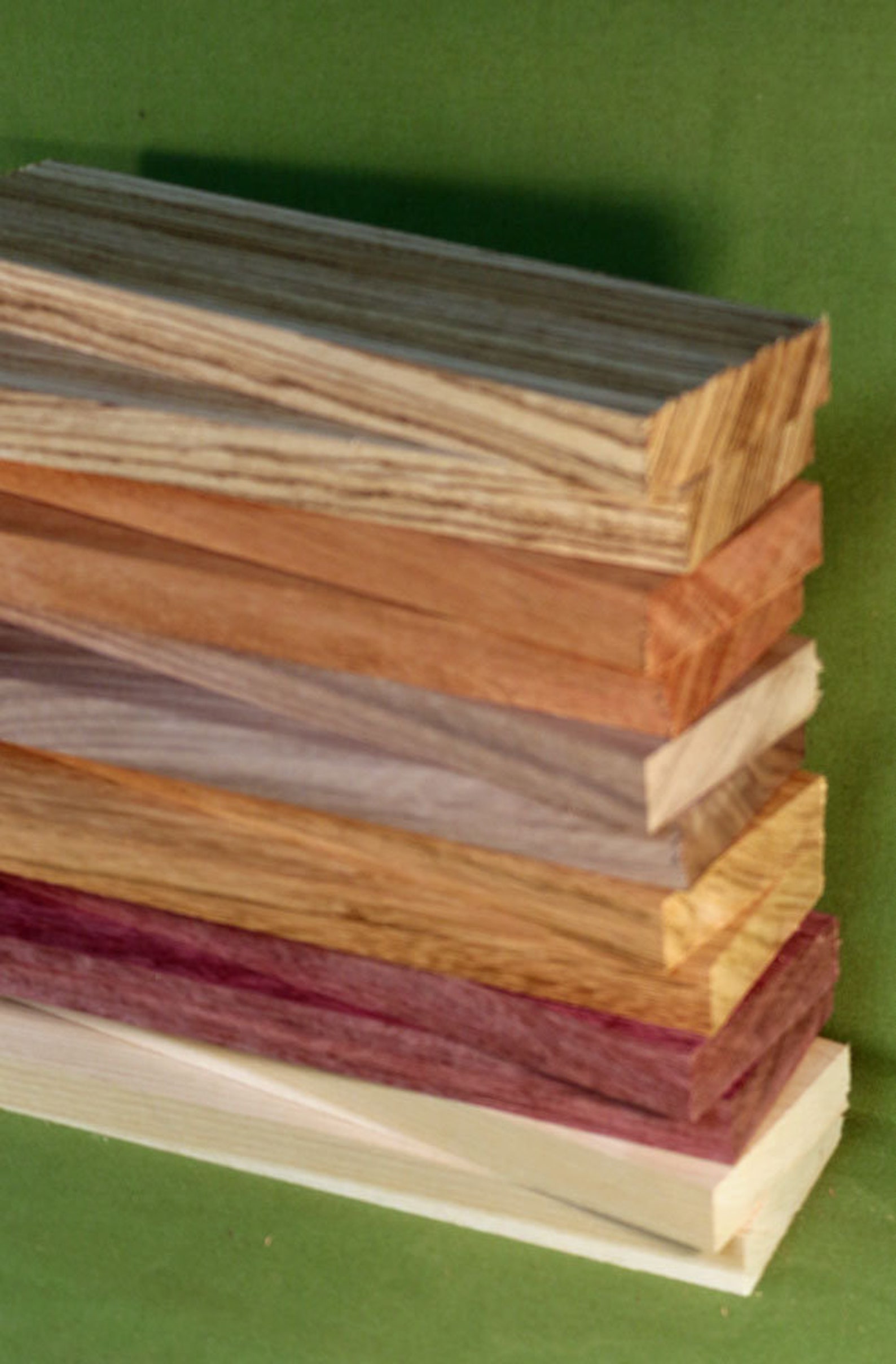Exotic Wood Craft Pack 12 Boards Six 6 Varieties All Etsy