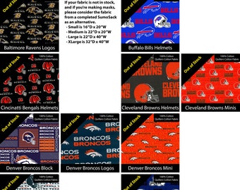 NFL Print - Fabric and Gift Bags