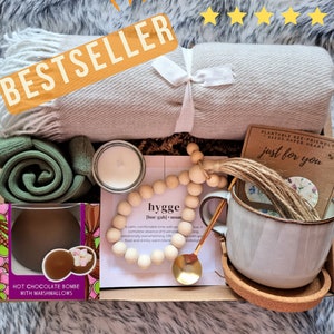 Hygge Hug Gift Box - Little Box of Cosy 2 - (Valentine's Day Mother's Day Mindfulness Sympathy Get Well Soon Corporate )