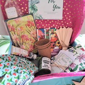 Gardener's Gift Box Hamper Gardening Gift Mother's Day Gift image 1