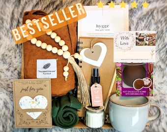 Hygge Hug Gift Box - Little Box of Cosy - Hamper Gift (Valentine's Day Mother's Day Mindfulness Get Well Sympathy Corporate) Gift