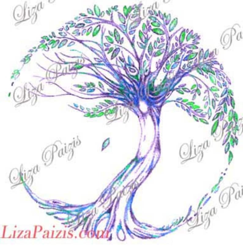 purple tree of life