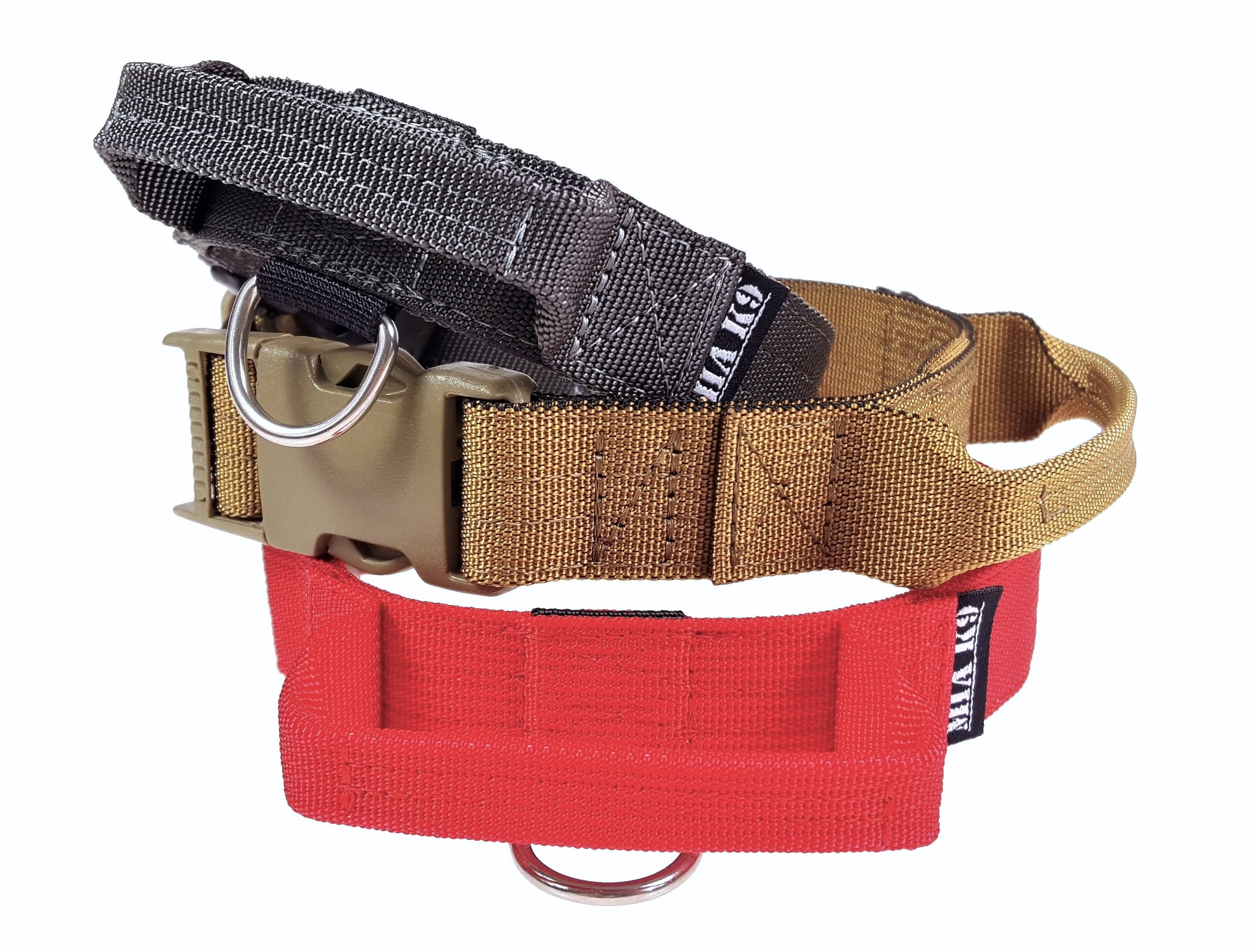 Mini Tactical Collar with Handle 25mm / 1 wide for Etsy