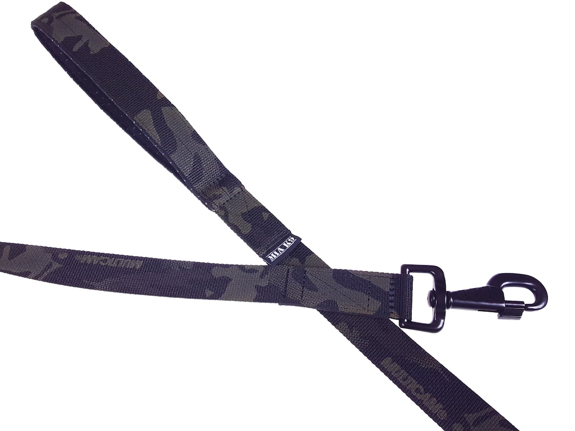 Tactical Military Dog Leash Multicam Black FROG KONG Etsy
