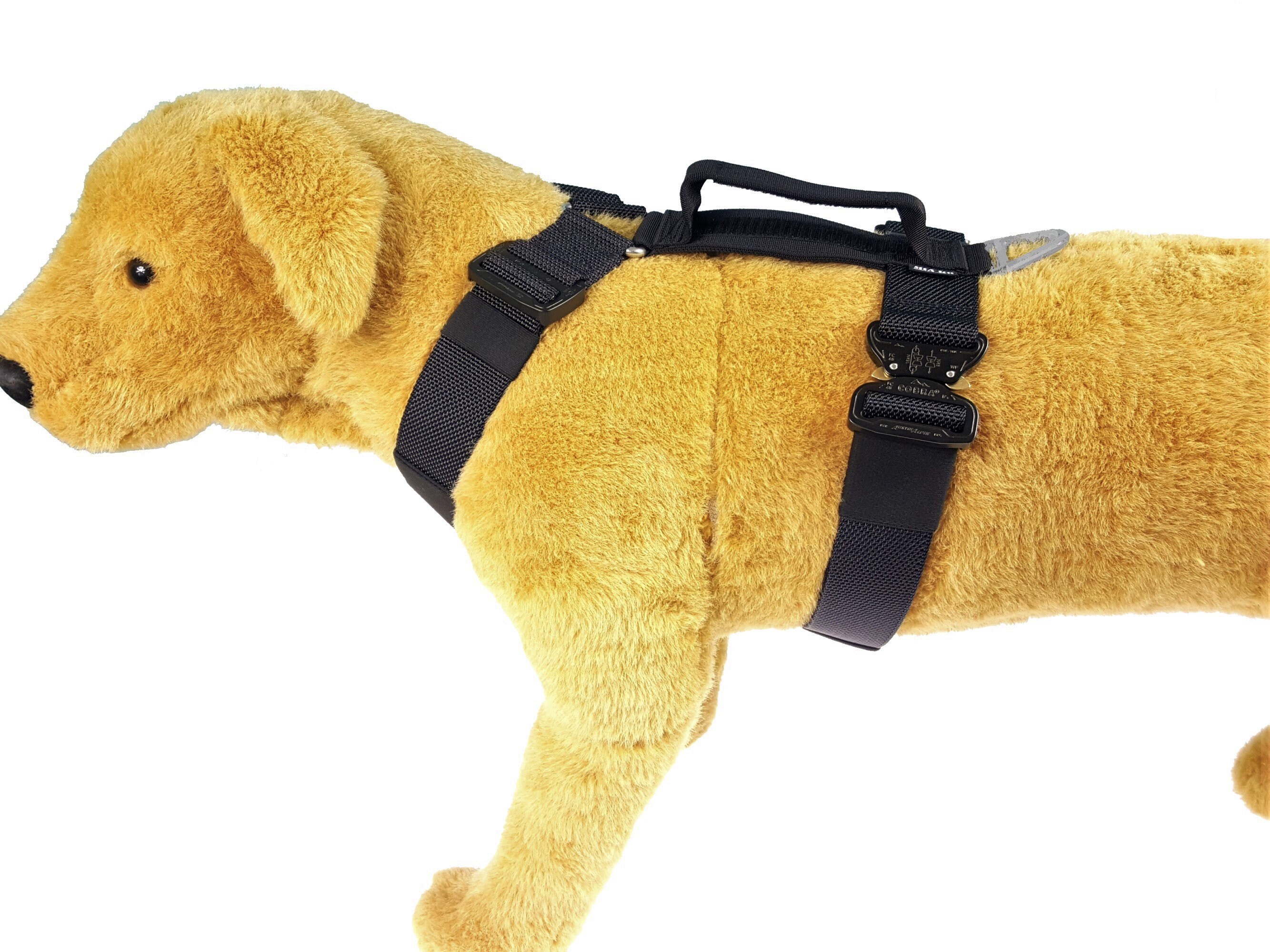 Agitation Dog Harness Heavy Duty Harness BLACK 45mm Etsy Australia