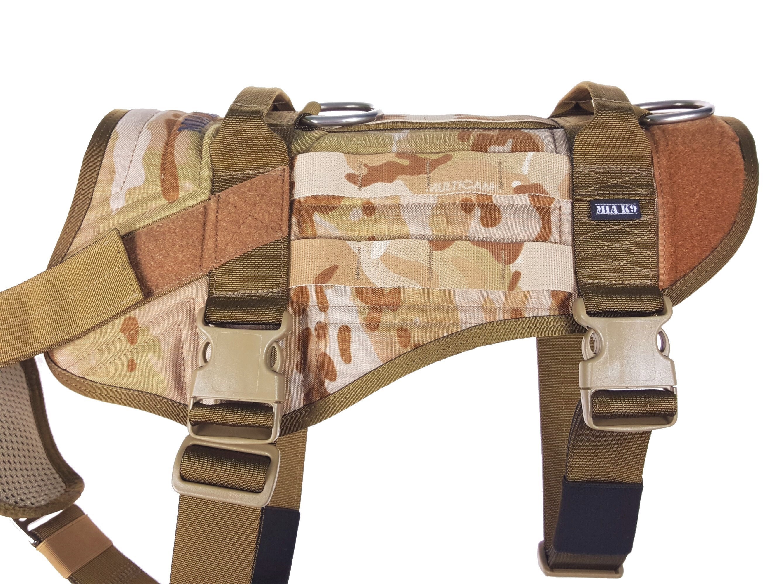 military dog backpack