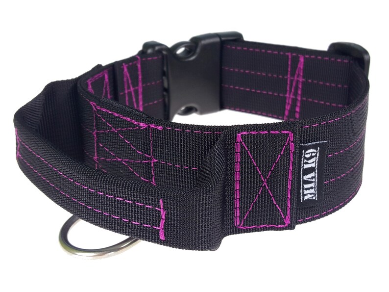 Tactical Military Dog Collar Spark of Magenta Purple Etsy UK