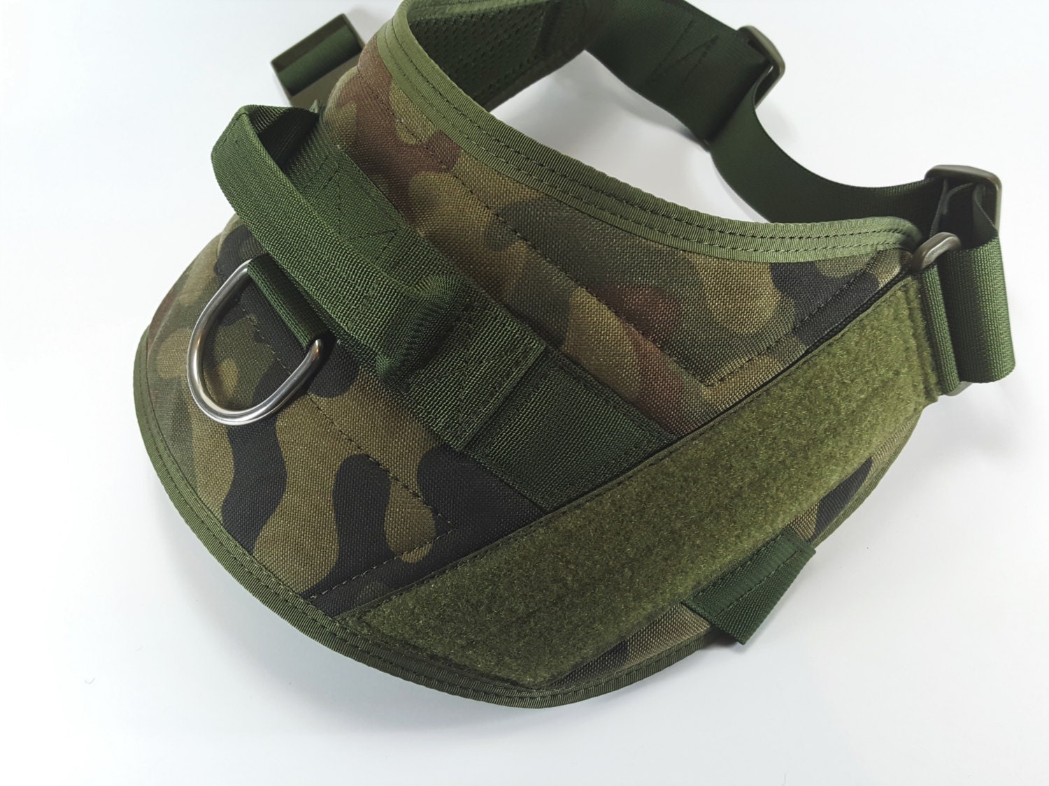 Tactical Military Inspired Dog Harness with large patch area Etsy