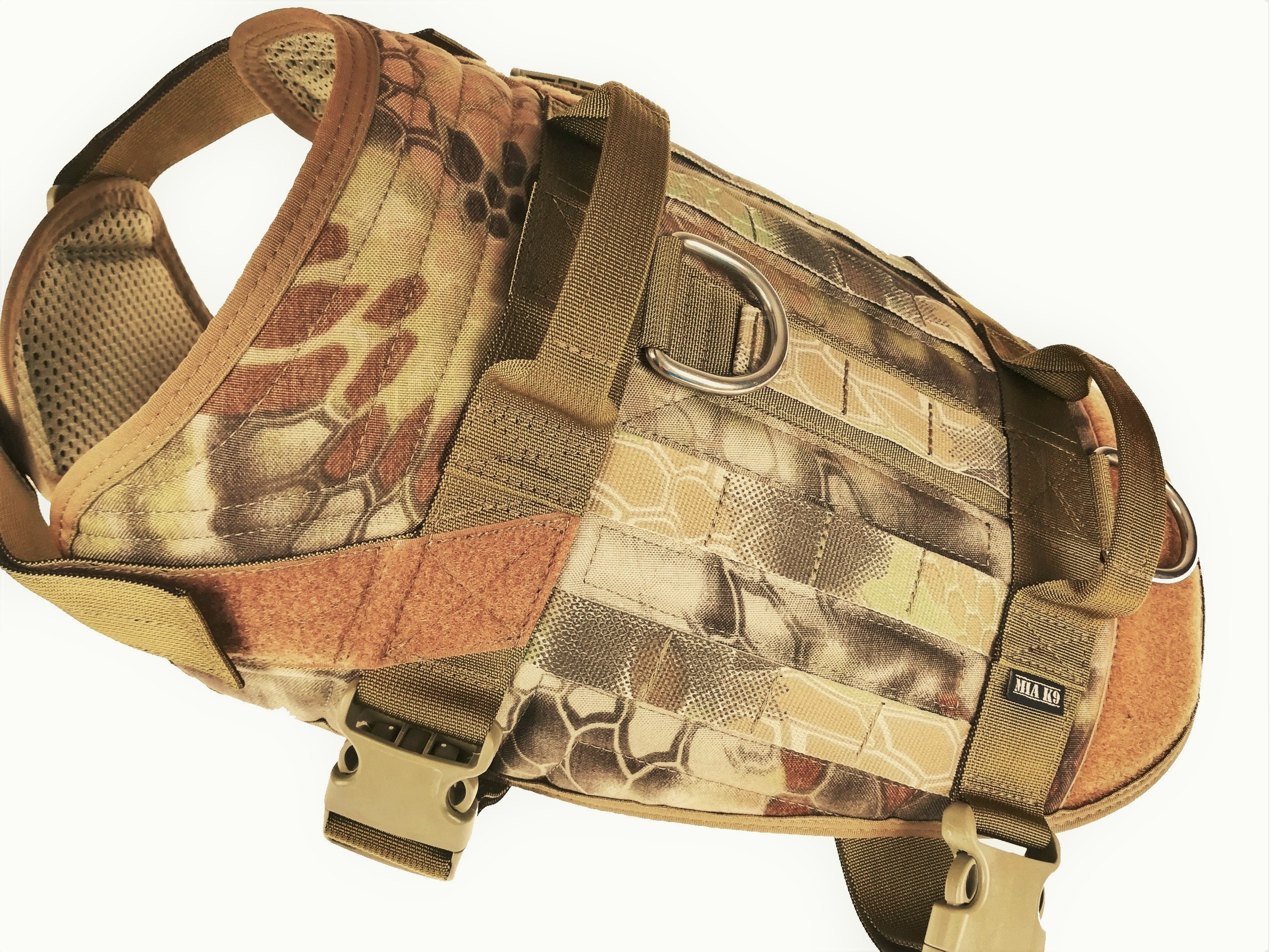 military dog backpack