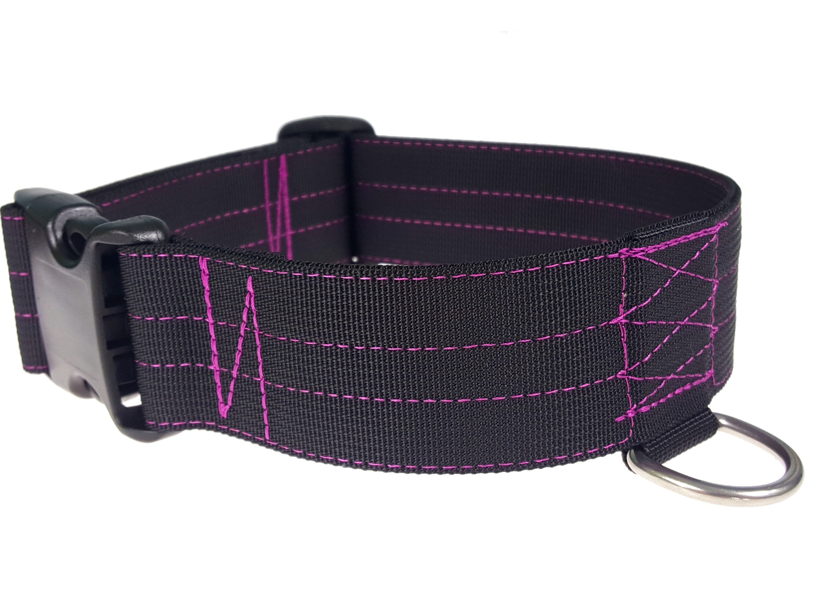 Tactical Military Dog Collar Spark of Magenta Purple | Etsy UK