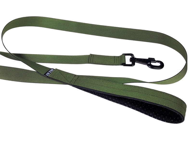 Tactical military dog leash Dark Olive Green FROG KONG | Etsy