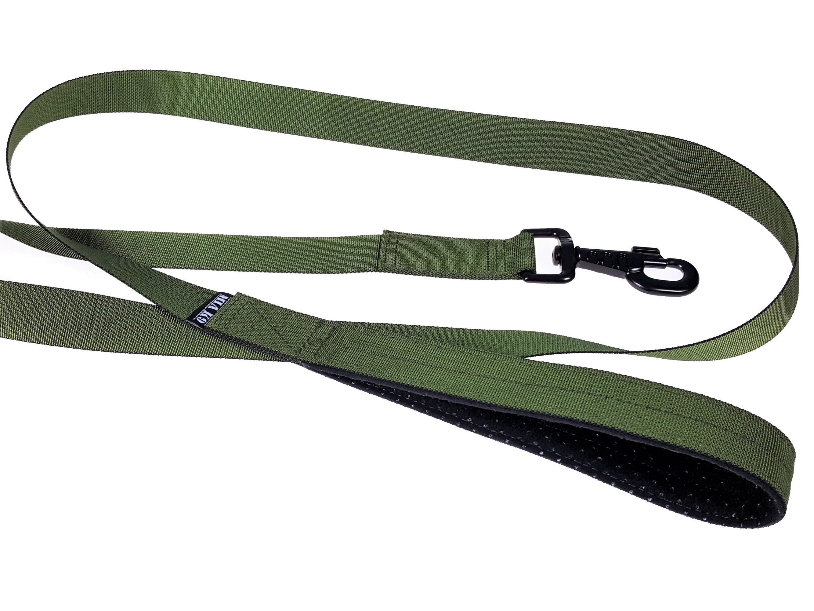 Tactical military dog leash Dark Olive Green FROG KONG Etsy