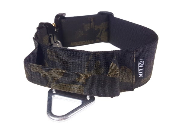 multicam black dog collar