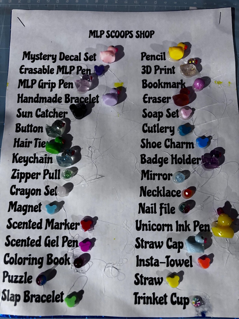 Mlp Ink Pot TWO Scoops of My Little Pony MLP Surprise Prizes! - Etsy