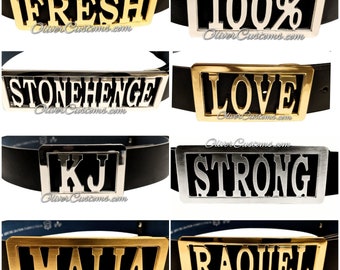 belts with your name on it