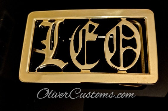 old english belt buckle