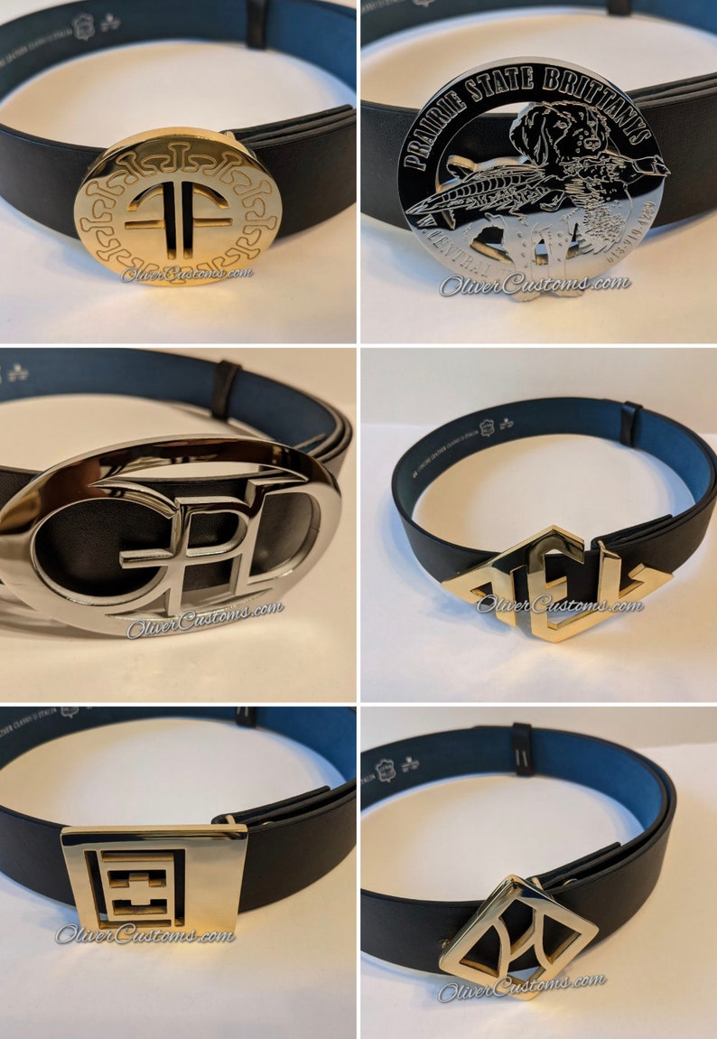 Custom Logo Belt Buckle Company Belt Buckle Team Logo Belt Etsy