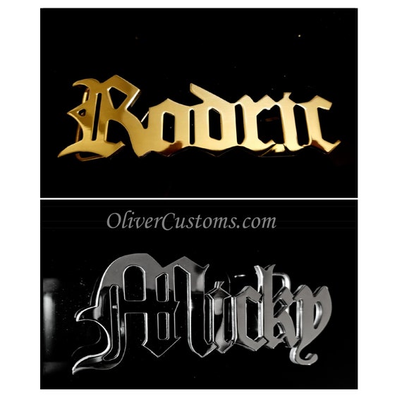 old english belt buckle