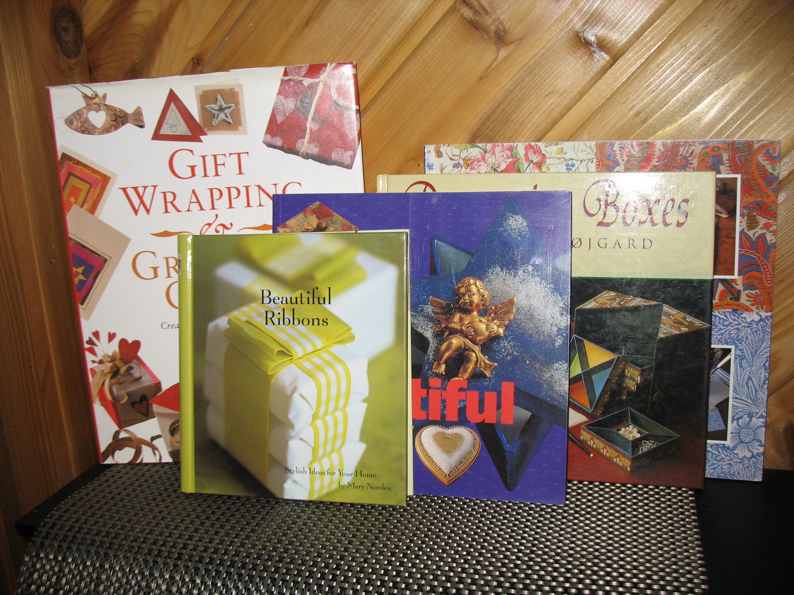 Lot of 5 books Gift Wrapping and Greeting Cards Decorating Etsy