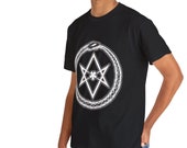 Ouroboros & Unicursal Hexagram T-Shirt, Snake shirt, Thelema, Crowley, Witchcraft Tee, occult clothing by Frater Setnakh | UNISEX T-SHIRT