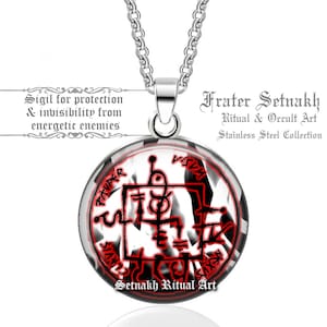 Sigil für Schutz & Unsichtbarkeit vor energetischen Feinden |+ RITUAL +| Original Sigil von Frater Setnak, Magie, Alchemie, Gnosis #SIG2